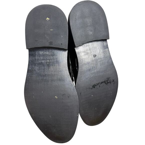 ZUAUOOT Patent Leather Tassel Loafers Non-Slip Formal Tuxedo Shoes, Size 9.5 - Picture 10 of 10